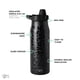 thumbnail image 2 of Botella de agua simple, moderna, filtrada, inoxidable, 1 litro, Black Leopard, 2 of 5
