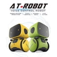 thumbnail image 3 of Interactive Educational Robot Toy for Kids 3+, AT001 English Version with Voice Repeat, Touch, Dancing & Recording Functions, Volume Control, LED Eyes, Battery-Powered (Yellow, 3 AA Batteries, 3 of 6