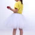 thumbnail image 1 of Jupe Tutu en Tulle de Ballet Princesse pour Femmes et Filles, Robe Mini de Soirée de Mariage, Bal, Rockabilly, 1 of 5