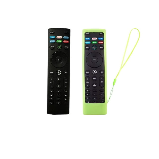 Control Remoto Vizio XRT-140 XRT-136 con Funda de Silicona Negro