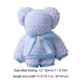 thumbnail image 3 of CQCYD Bear Towel Gift Set, Lovely Bear Coral Velvet Towel Gift Box Adorable Soft Fleece Bath Towel For BabyKidsWomen Spa Home Bathroom Shower, 3 of 6