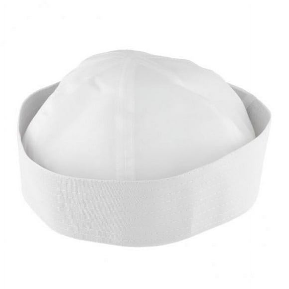 Yinanstore 2x Novelty White Sailor Hat - Hats Fits Kids And Average Adults Hats