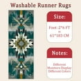 thumbnail image 6 of Hallway Runner Rug 2'x6' Washable Area Rugs Non Slip Laundry Rug Runner Floor Carpet Runners for Hallways Entryway Laundry Room Kitchen, 6 of 11