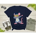 thumbnail image 4 of Cute Mouse Rat Lover Shirt For Adult Men Women Kids Mouse Rat Birthday Present Gift Boys Girls Dad Mom Juniors Tshirt Dabbing Mouse T-shirt, 4 of 8