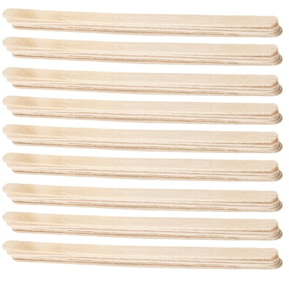 Wooden Stir Sticks for Coffee and Beverages 100pcs Safe Light Beige Wood Mixing Sticks for Home Use