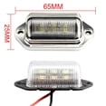 thumbnail image 3 of Matrícula coche lámpara lateral paso trasero 12-24V remolque camión 6LED 2 uds., 3 of 9