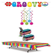 60's Tie Dye Party Decoration Bundle