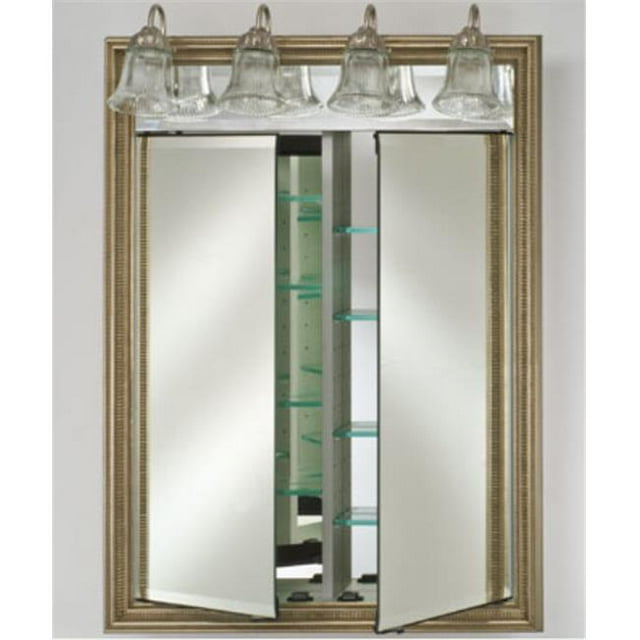 DD-LT3140RREGGD 31x40 Traditionnelle Double Porte Éclairée Intégrale - Or Royal
