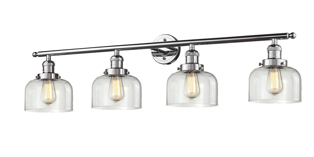 Bathroom Vanity 4 Light Fixtures With Polished Chrome Finish Cast Brass