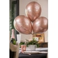 thumbnail image 2 of 70th Birthday Durable Pink Gold Latex Balloons - Celebrate Naturally!, 2 of 5