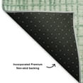 thumbnail image 5 of Addison Rugs Mayfield Premium Machine Washable Transitional Geometric Teal Rectangle Rug, 10' x 14', 5 of 7