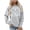 Gray, variant on Feancey Crewneck Sweatshirts Womens Valentine's Day Sweatshirt Love Heart Print Graphic Shirts Lightweight Casual Long Sleeve Pullover Tops Red L