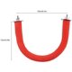 thumbnail image 3 of Loro Madera cruda Tenedor Soporte Bastidor Juguete Hámster Mascota Aves Ramas de Madera de Superficie Rugosa para jaulas de Animales pequeños (Rojo) Zefei Wu 9024735047810, 3 of 4