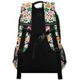 thumbnail image 3 of FORMRS Kids School Backpack Elementary Student Unisex Travel Bookbag with Reflective Stripes, Floral Blooms, 3 of 7