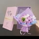 thumbnail image 1 of Ramo de flores, rosas de jabón, accesorio Floral, regalo realista de San Valentín, flores falsas, adorno de mesa para celebración y Festival Púrpura, 1 of 8