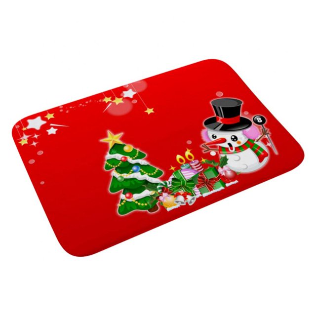 MesaSe Multicolor Area Rug 15.75x23.62 Inch Soft Floor Mat Christmas Mat