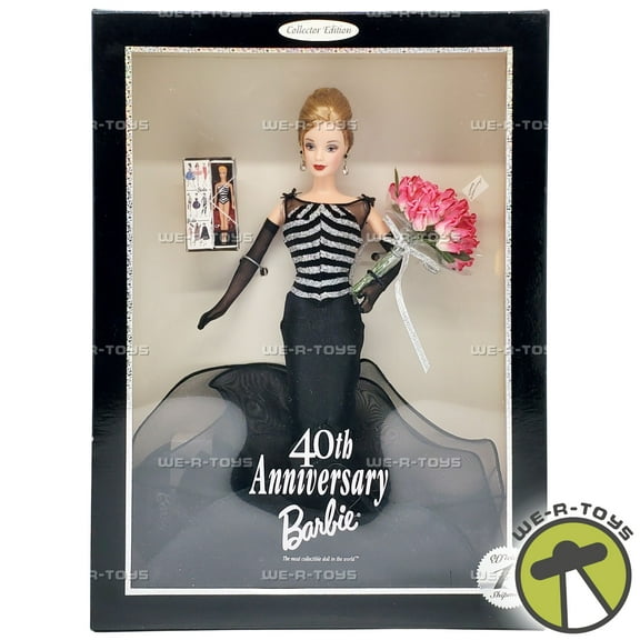 40th Anniversary Barbie Doll Collector Edition 1999 Mattel 21384 NEW