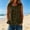 *Army Green, variant on ClodeEU Women's Round Neck Sleeveless Button Down Peplum Blouse,Casual Loose Ruffle Hem Tank Top Army Green,Women's Plus L