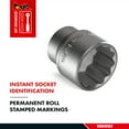 thumbnail image 4 of Teng - Bi-Hexagon Socket 12-Point Regular A/F 1/2in Drive 1.3/16in, 4 of 7