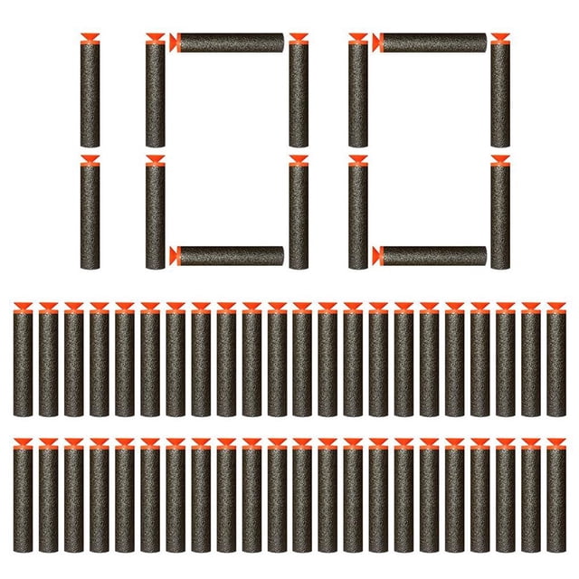 Sonducket 100 piezas de dardos de succión EVA, juguetes deportivos precisos de larga distancia, accesorio de juego divertido, regalos para niños, niñas, Type2 NO2 Sonducket OD014666-01