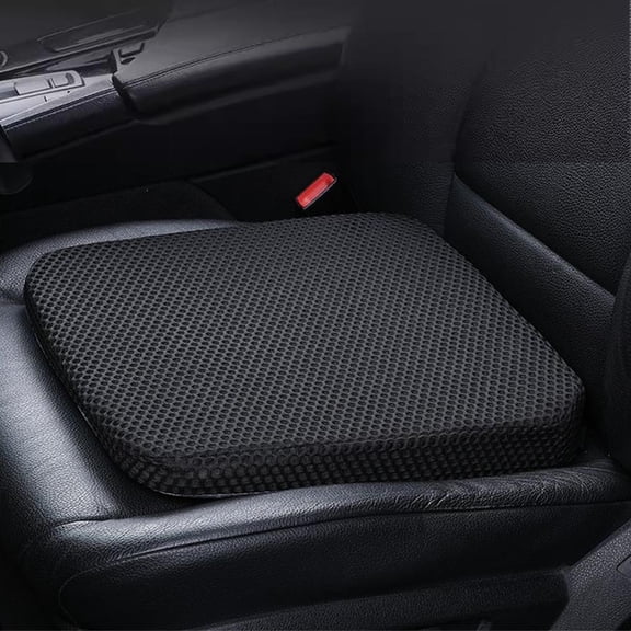 Universal Car Seat Booster Cushion with Special Heightening Design for Short Driving Tests