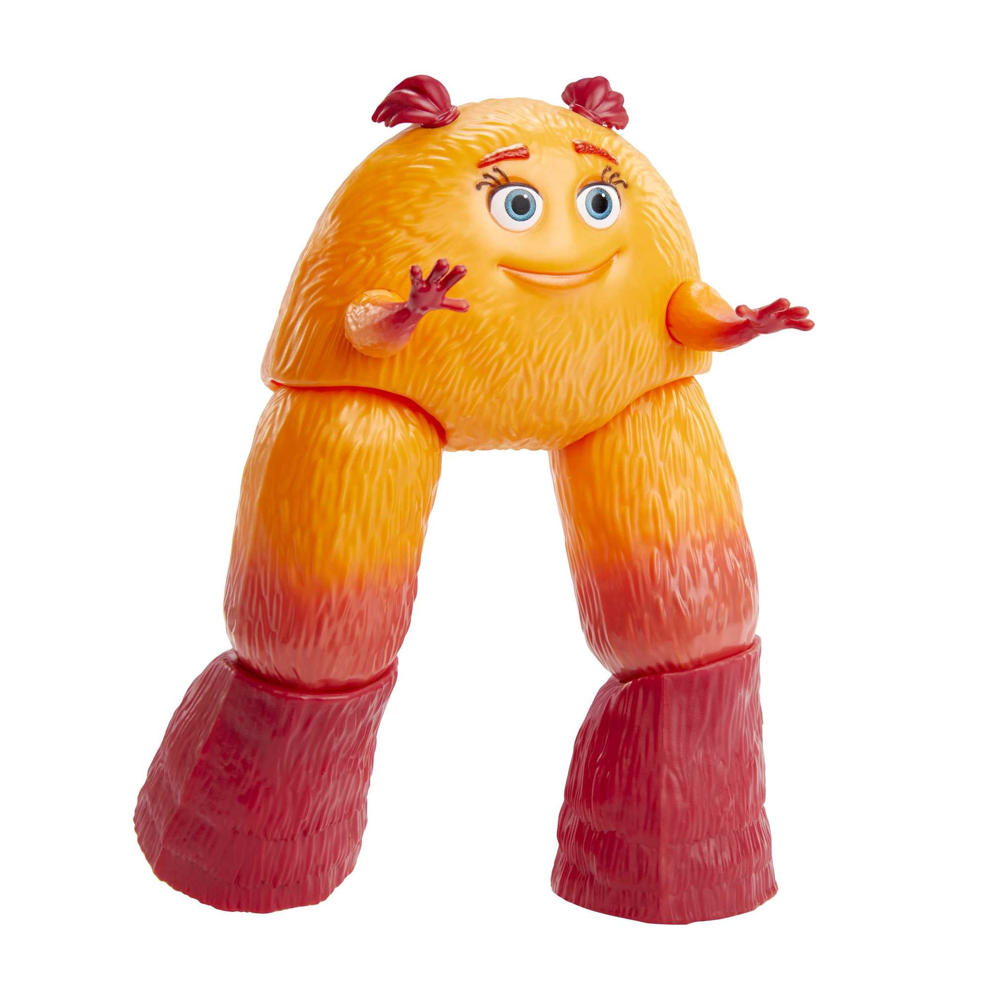 Monsters at Work Val Action Figure Toy Collectible, Highly Posable with Authentic Detail