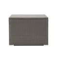 thumbnail image 2 of GDF Studio Avianna Outdoor Wicker Storage Box, Gray, 2 of 11