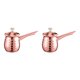 thumbnail image 1 of Cateissary Turkish Coffee Pot Greek Pot with Handle Long for Cafe Christmas Gifts 2piezas Oro Rosa 200ml 200 ml, 1 of 1