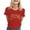 Red, variant on Boho Tops for Women Camisole Tops With Bra Support Tshirts Shirts Short Sleeve Blouses & Button-Down Shirts Black