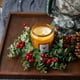 thumbnail image 4 of Christmas Candle Ring Garland Red Berry Christmas Candle Ring Hanging Garland Suitable For Kitchen Cabinet Christmas Table Centerpiece, 4 of 9