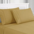 Sanctuary DeepPocket Ultra Soft 4 Piece Sheet Set Gold Cal. King