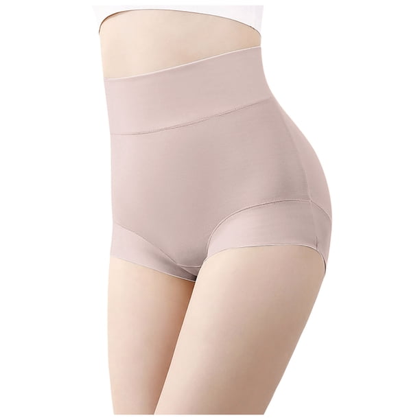Braguitas de cintura alta con efecto lifting para mujer - Algodón 5A, tallas grandes, resistentes a los olores - Tallas M-XXL para comodidad durante todo el día