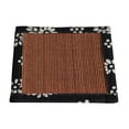 thumbnail image 3 of Tapete de té cuadrado de 10x10 cm Tapete de mesa de bambú Estilo chino tradicional Cojín de taza con aislamiento térmico decorativo para marrón BLESIY Almohadilla resistente al calor, 3 of 8