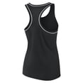 thumbnail image 3 of Women's Fanatics Black Chicago White Sox Wordmark Logo Racerback Tank Top, 3 of 3