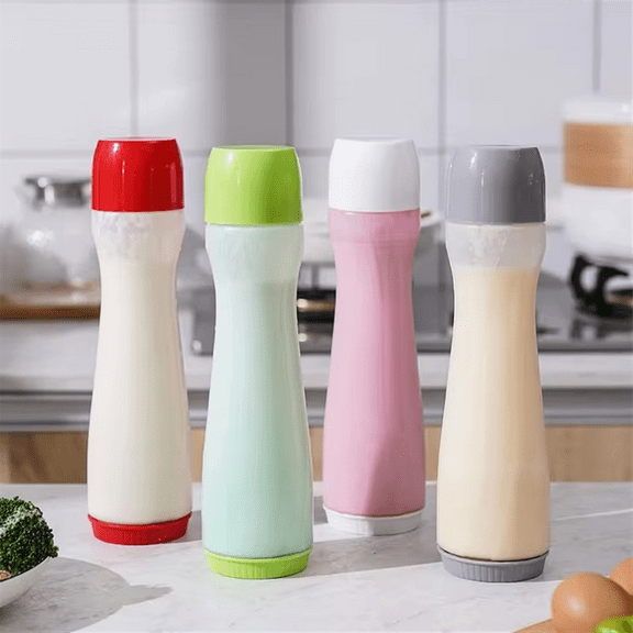Pancake Distributor Manual Swinging Batter Mixing Bottle Cake Pancake Pancake Dispensing Bottle Green