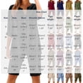 thumbnail image 2 of QIYAGBSA 2 Piece Sets for Women with 3/4 Sleeve Notched Neck Top and Bermuda Shorts Relaxed Fit Summer Vacation Outfit (Beige S), 2 of 4