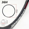 thumbnail image 1 of 24 Inch Mountain Bike Wheel Rim 24/28/32/36 Hole Double Disc Wheel Rim, 1 of 6