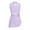Light Purple, variant on CHICTRY Women Sleeveless Rhinestones Figure Skating Dance Dress Ruched Mesh Modern Lyrical Dancewear Pink L