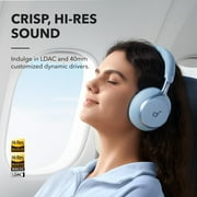 Soundcore by Anker, Space One, Active Noise Cancelling Headphones, 2X Stronger Voice Reduction