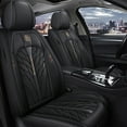 thumbnail image 2 of Maidao Car Seat Covers Full Set for Honda for Passport 1993-Present 5 Seats Waterproof Front Rear Cushion Protector Black, 2 of 6