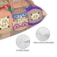 thumbnail image 3 of Sikiie Cute Lamas Pillow Covers, Throw Pillow Case Cushion Covers,Cushion for Bedroom,Couch,Home-14"x20", 3 of 6