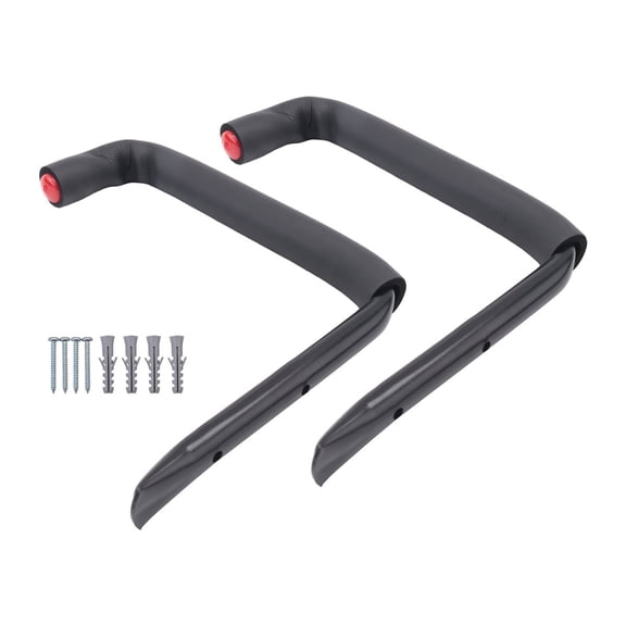 2x Kayak Racks Heavy Duty Wall Mounted Kayak Storage Hooks Kayak Storage Hangers for Canoe Kayak Garage Paddle Board