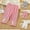 Pink, variant on CYRBOKO Capri Leggings for Toddler Girls, Elastic Waist Summer Soft Casual Skinny Pants Pink Size 5 T
