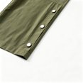 thumbnail image 5 of Rexolia Mens Packable Rain Pants Waterproof Windproof Lightweight Overpants Half Leg button Hiking Fishing Outdoor Light Green 3XL, 5 of 6
