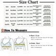 thumbnail image 3 of Honeeladyy Woman's Printing Gathered Together Large Size Daily Bra Underwear No Rims bras for women, 3 of 3
