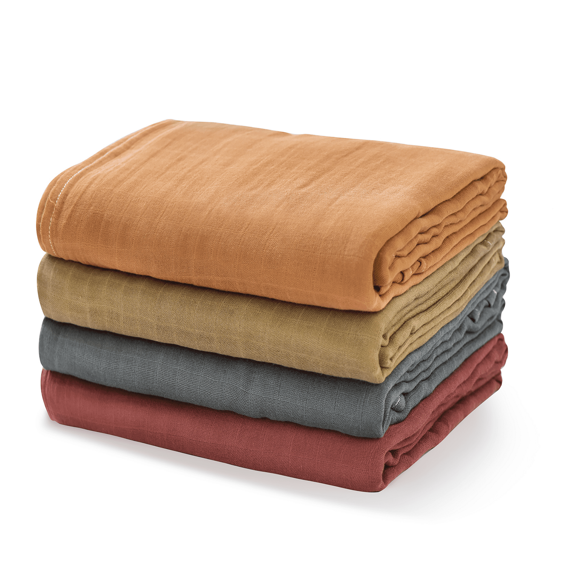 Momcozy Muslin Swaddle Blankets Toddler Soft Receiving Blanket for Boys Girls 4 Pack 47 x 47 inch Walmart