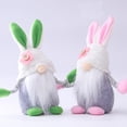 thumbnail image 2 of Conejito De Pascua, Muñeco Enano, Muñeco De Hadas, Decoración De Pascua, Muñeco Sin Rostro, Peluche De Pascua, Conejito Enano, Decoración De Fiesta Familiar sonducket FN007485-02, 2 of 6