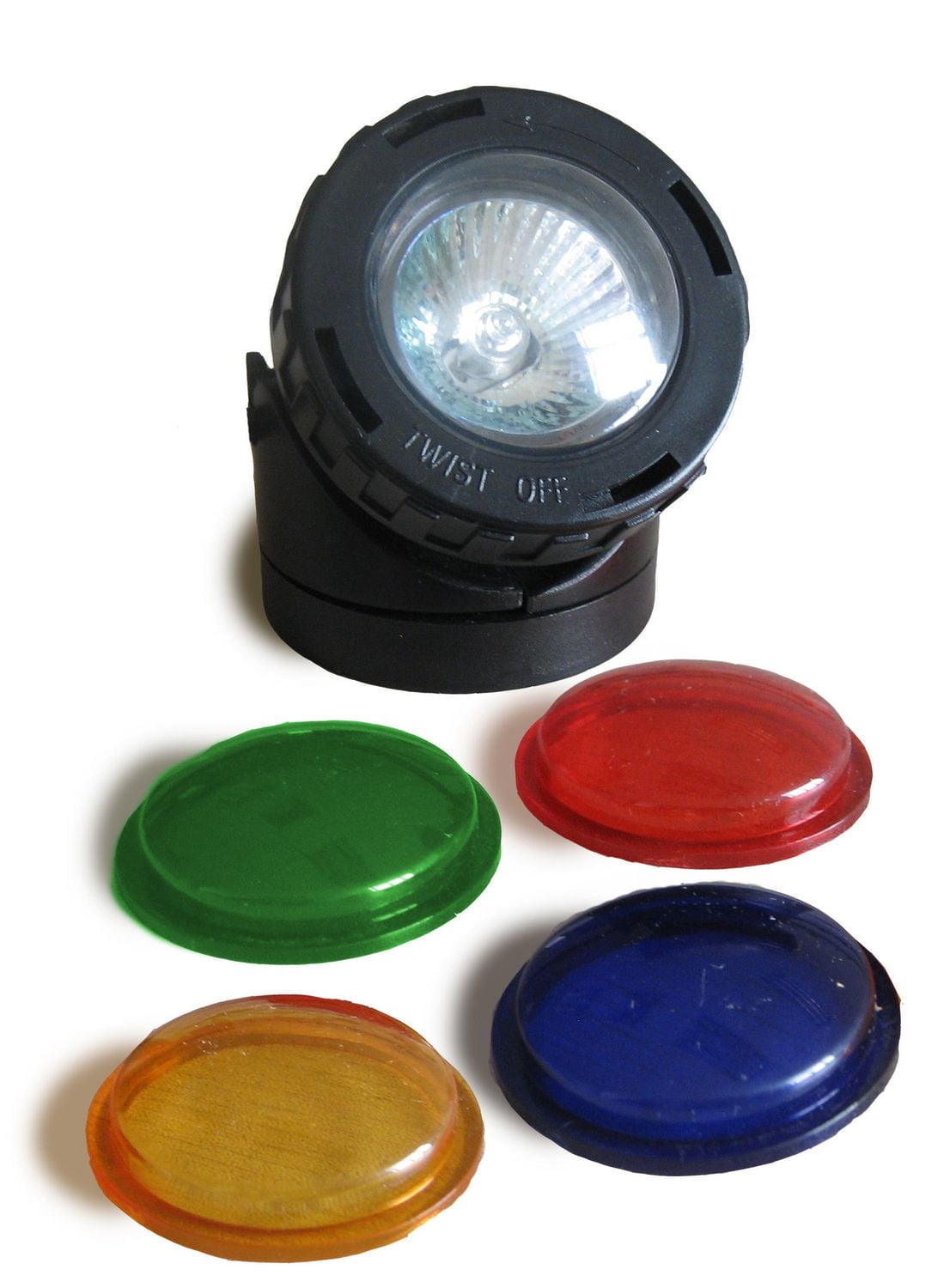Projecteur halogène de 10 watts d'Angelo Décor avec lentilles colorées pour bassin/fontaine