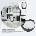 thumbnail image 2 of Foldable Laundry Organizer Household Laundry Storage Basket for Home Dorm, 2 of 4