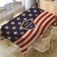 thumbnail image 5 of Independence Day Themed Cloth For Dining And Event Use Blend Festive Patriotic Centerpiece Independence Day And Linen Tablecloth Coffee Cloth Dining Table Cloth 250th Anniversary, 5 of 5